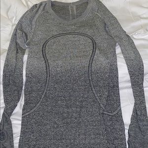 gradient lululemon long sleeve swiftly